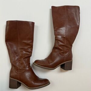 WC - Target Chestnut Heeled Boots